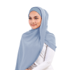 Ayra Semi Instant Scarf in Baby Blue